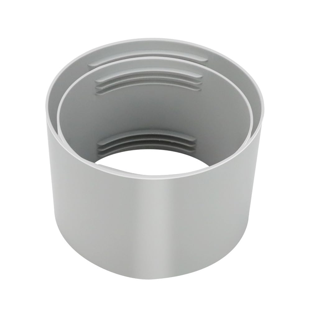Portable Air Conditioning Hose Extension Coupler, Universal 13 cm AC A/C Exhaust Gas Vent Hose Connector Coupling Fits Clockwise and Counterclockwise 130 mm Thread Hose