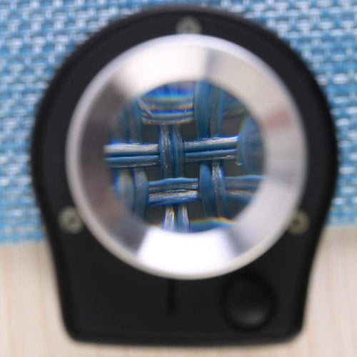 30 x Illuminated Magnifying Glass Jeweller Magnifying Glass, 6 Lights Desktop Metal Portable Folding Scales Eye Loop for Textile Optical Jewellery Tool Coins Currency Stamp Gemstones (Not Rechargeable)
