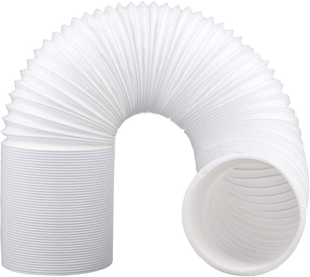Portable Air Conditioning Hose, Flexible with 150 mm Diameter 200 cm Length, AC Exhaust Hose, Parts of the Air Conditioner with Counterclockwise Thread, Compatible with LG, Delonghi