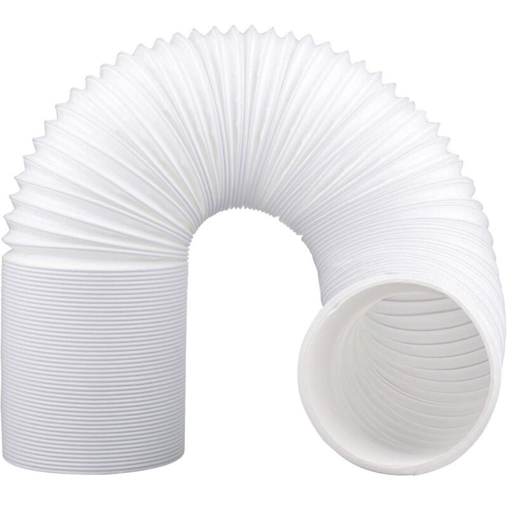 Portable Air Conditioning Hose, Flexible with 150 mm Diameter 200 cm Length, AC Exhaust Hose, Parts of the Air Conditioner with Counterclockwise Thread, Compatible with LG, Delonghi