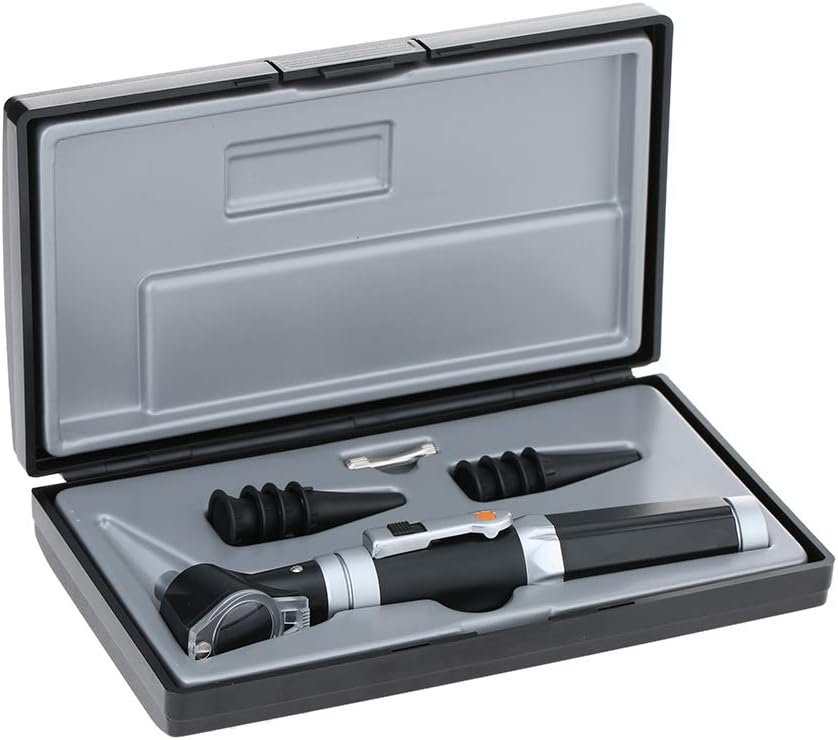 Mini Otoscope Magnification Diagnostic Otoscope with LED Light Direct Light Instrument for Healthy Ears for Doctors, Nurses, Adults, Kids, Babies, Elderly Pets, Animals