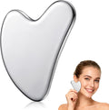 Gua Sha Face Massager Stainless Steel for Face and Body - Facial Massager for Lymphatic Drainage, Anti-Aging and Radiant Skin