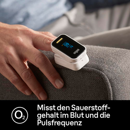 Braun Pulse Oximeter 1 | Precise Blood Oxygen Meter | Easy to Use at Home | For Patients with COPD, Pneumonia, Sleep Apnea | Ideal for Athletes | YK-81CEU