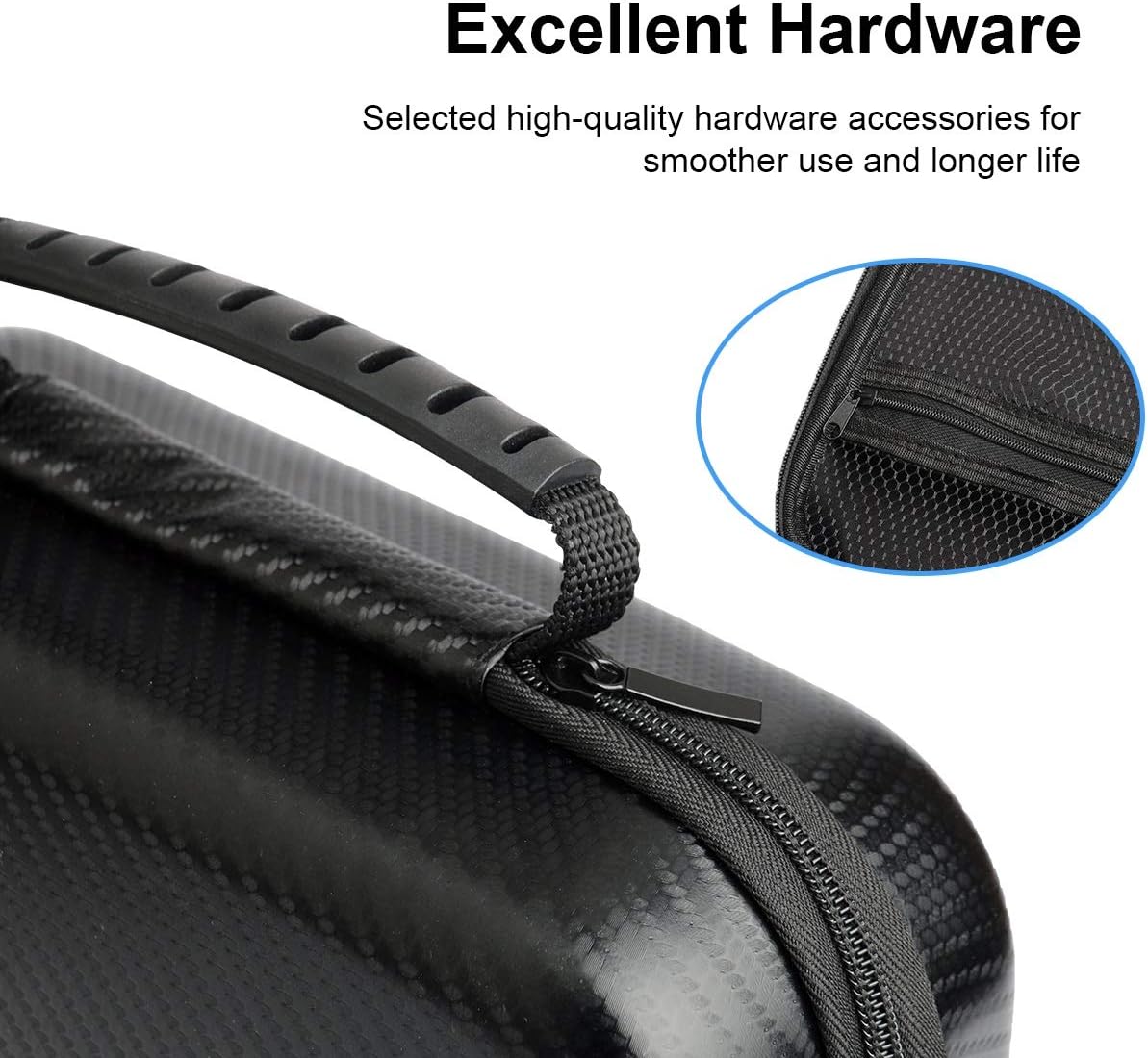 Original LCD Digital Microscope Carry Case, Ultra Big Size Storage Bag Box for USB/WiFi/LCD Screen, Handheld Portable Microscope, Camera, Endoscope, Magnifying Glass, Pocket Microscope