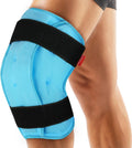 Comfytemp 3D Cooling Cuff Knee with Velcro Fastening, 28 x 30 cm Cooling Bandage, Cooling Pads Gel for Knee Pain, Cold Warm Compress Cool Pack for Knee Replacement