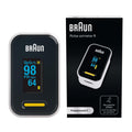 Braun Pulse Oximeter 1 | Precise Blood Oxygen Meter | Easy to Use at Home | For Patients with COPD, Pneumonia, Sleep Apnea | Ideal for Athletes | YK-81CEU