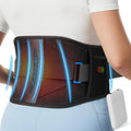 Comfytemp Heat Belt Back Support Belt with 25 Wh Battery, 155 x 22 cm Wireless Heating Belt with Back Support for Back, Heating Pad with Automatic Shut-Off Back Warmer with USB Gifts for Mums, Mum, Dad