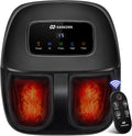 EaseZen Shiatsu Foot Massager, 2026 Upgrade Relaxation Foot Massager with Remote Control & LCD Display, Birthday Gift for Women/Mothers/Dads, Up to Shoe Size 48