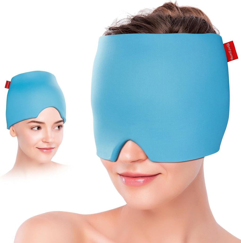 Comfytemp Migraine Relief Cap, Reusable, Mask Migraine and Headaches, Against Migraines, Relieves Headaches, Fever, Eyes, Swelling, Sinusitis