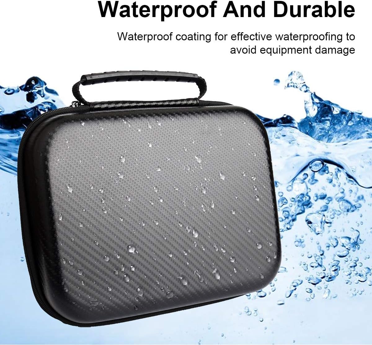 Original LCD Digital Microscope Carry Case, Ultra Big Size Storage Bag Box for USB/WiFi/LCD Screen, Handheld Portable Microscope, Camera, Endoscope, Magnifying Glass, Pocket Microscope