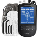 Comfytemp K6106 4 Channels 8 Electrodes TENS/EMS/DIY Device Pain Therapy with 24 Modes, Massage for Arm, Leg, Back, Shoulder, Neck with 10 Electrode Pads