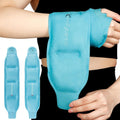 Comfytemp Cooling Cuff Wrist with Fastener (2 Pieces) Cooling Bandage, Gel Cooling Pads for Carpal Tunnel Pain, Arthritis and Tendonitis, Cold Warm Compress Cool Pack